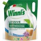 WINNI'S Lessive liquide Biofermantation au Savon d'Alep et Verveine la recharge de 1.350ml