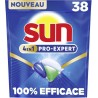 SUN Capsules Lave-vaisselle 4-en-1 Pro Expert 38 capsules