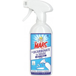 ST MARC Nettoyant Ménager Cuisine Multi-Usages Bicarbonate Sans Parfum 500ml