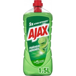 AJAX Nettoyant Ménager Multi-Usages Dégraissant Agrumes 1,5L