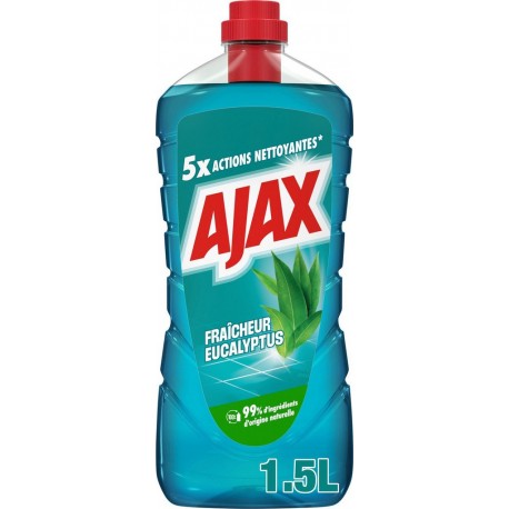 AJAX Nettoyant Ménager Fraîcheur Eucalyptus 1,5L