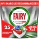 FAIRY Tablette Lave-Vaisselle Platinum Plus All In One Technologie Anti-Terne Regular 7en1 25 tablettes lave-vaisselle