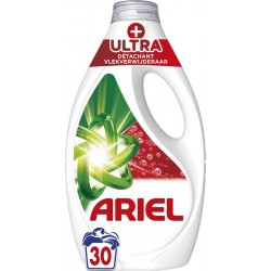 ARIEL Lessive liquide Ultra Détachant le bidon de 1350ml