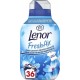 LENOR Adoucissant Fresh Air Fraîcheur Matinale le bidon de 504ml