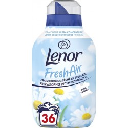 LENOR Adoucissant Fresh Air Sensitive Hypoallergénique le bidon de 504ml