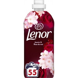LENOR Adoucissant Concentré Jasmin et Rose de Mai le bidon de 1155ml