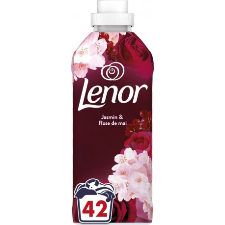 LENOR Adoucissant Liquide Jasmin et Rose de Mai 882ml