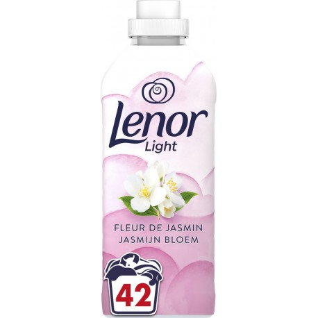 LENOR Adoucissant Liquide Light 0% Fleur de Soie et Pivoine 42 lavages