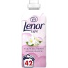 LENOR Adoucissant Liquide Light 0% Fleur de Soie et Pivoine 42 lavages