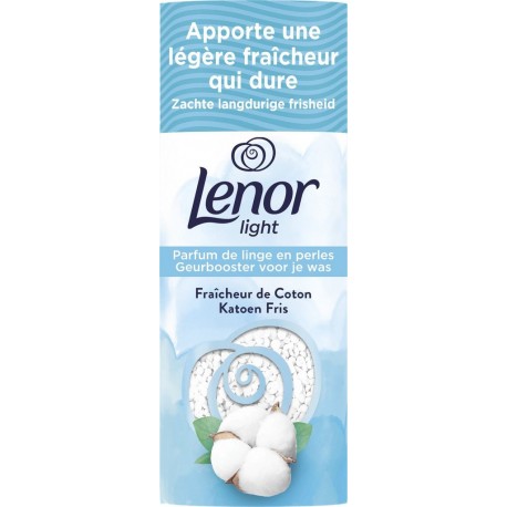 LENOR Assouplissant Billes Fraîcheur de Coton 155g