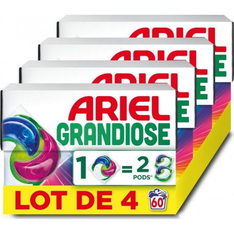 ARIEL Lessive Capsules Couleurs Eclatantes 15 capsules