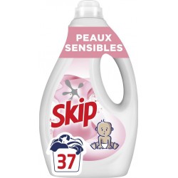 SKIP Lessive liquide Peaux Sensibles le bidon de 1,554L