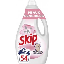 SKIP Lessive liquide Peaux Sensibles le bidon de 2,268L