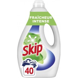 SKIP Lessive liquide Fraîcheur Intense le bidon de 1,68L