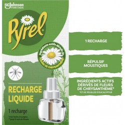 PYREL Anti-Moustiques Répulsif Recharge Liquide Sans Parfum la recharge
