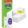 SWIFFER Lingettes Attrape-Poussière 72 lingettes