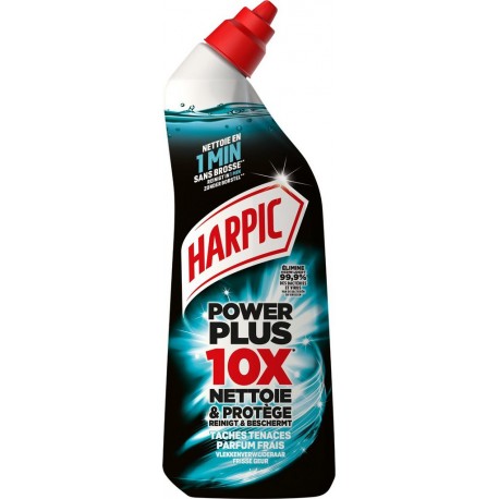 HARPIC Gel WC Power Plus Taches Tenaces Frais 750ml