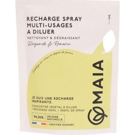 MAIA Nettoyant Recharge Multi-surfaces Ecologique 100ml