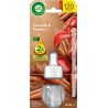 AIR WICK Désodorisant Recharge Électrique Cannelle et Pomme lot de 2 recharges de 19ml