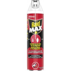 RAID Anti-Rampants Spray Anti-Fourmis et Cafards Action Rapide et Continue Max l'aérosol de 400ml