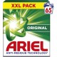 ARIEL Lessive en poudre Original Anti-Résidus Technology le boîte de 3575g