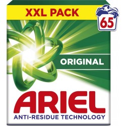 ARIEL Lessive en poudre Original Anti-Résidus Technology le boîte de 3575g