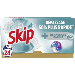 SKIP Lessive capsules Repassage Facile 24 capsules