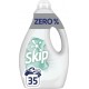 SKIP Lessive liquide Zéro % Sans parfum Et Colorants le bidon de 1,47L