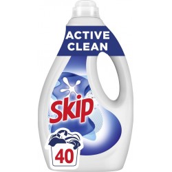 SKIP Lessive liquide Active Clean le bidon de 1.68L