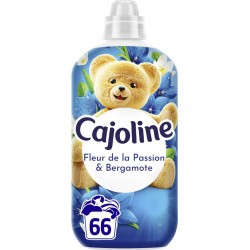 CAJOLINE Adoucissant Concentré Fleur de la Passion et Bergamote le bidon de 1386ml