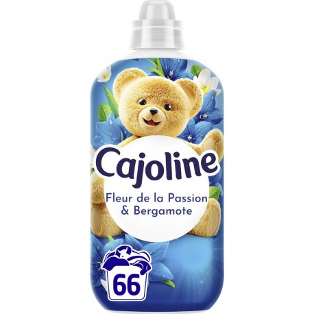 CAJOLINE Adoucissant Concentré Fleur de la Passion et Bergamote le bidon de 1386ml