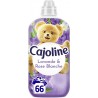 CAJOLINE Adoucissant Concentré Lavande et Rose blanche le bidon de 1386ml