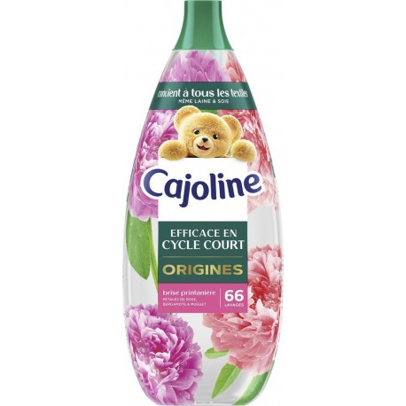 CAJOLINE Adoucissant Brise Printanière bidon x66 1254ml
