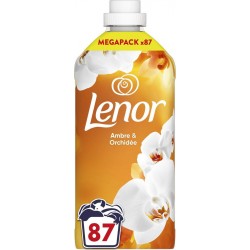 LENOR Adoucissant Ambre & Orchidée le bidon de 1827ml