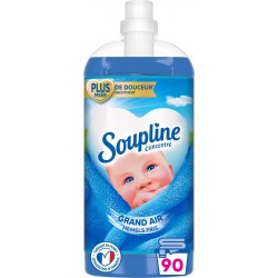 SOUPLINE Adoucissant Concentré Grand Air x90 1900ml