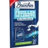 JACQUES BRIOCHIN Feuilles de Lessive Au Bicarbonate Parfum Brise Végétale 20