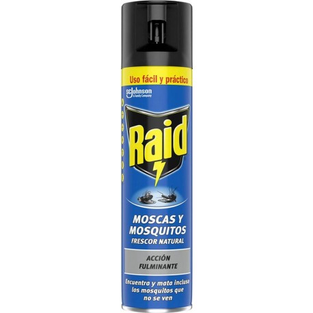 Raid Insecticide 400 Ml Mouches Moustiques
