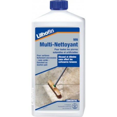Lithofin Mn Multi Nettoyant Nettoyage Des Sols Encrassés 1L