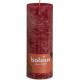 Shine Bolsius Rustiko Bougie En Cire Cylindre Rouge 1 Pièce(s)