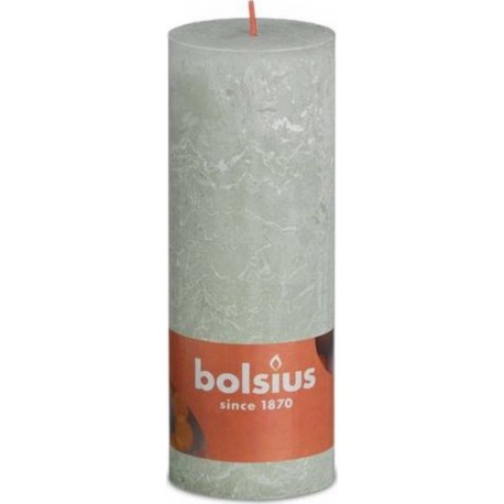 Shine Bolsius Rustiko Bougie En Cire Cylindre Vert 1 Pièce(s)