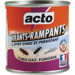Acto Cubo Gaz Fumigène Insecticide Polyvalent | Fabriqué En France
