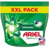 ARIEL Lessive Capsules 3en1 Pods Original 60 capsules