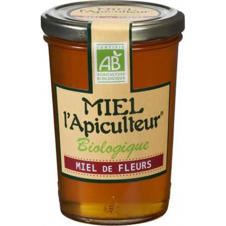 Miel l'Apiculteur MIEL DE FLEURS LIQUIDE BIO 500g