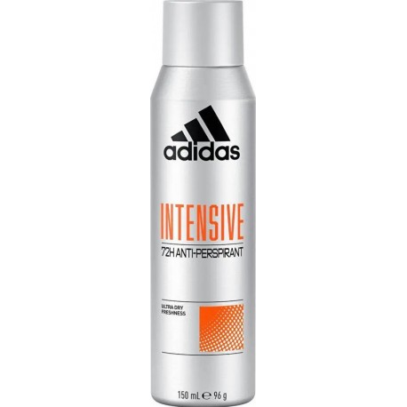 ADIDAS DEODORANT AVEC ALCOOL 72H D'EFFICACITE & ANTITRANSPIRANT HOMME 150ml