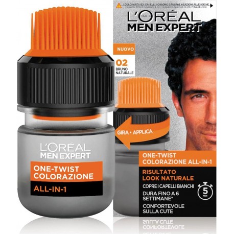 L'Oréal MEN EXPERT COLORATION ONE-TWIST BRUN 2.0 kit