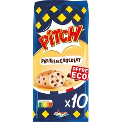 Pitch Pasquier Brioches Pépites de Chocolat x10 375g