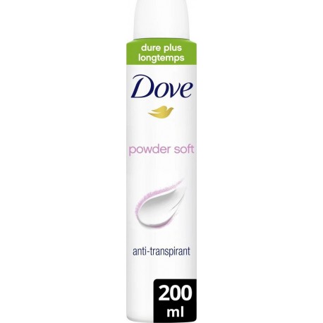 DOVE Déodorant spray Anti-Transpirant Powder Soft 200ml