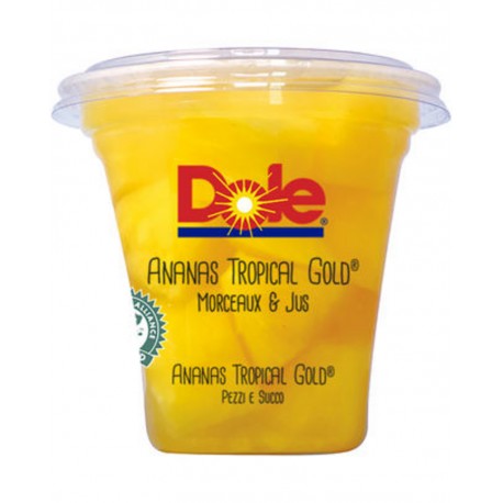 Dole Ananas Tropical Gold Morceaux & Jus 198g