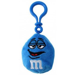 Mm's Porte Clé Clip M&M’s Bleu