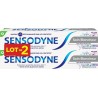 SENSODYNE Dentifrice Soin Blancheur Triple Action lot de 2 tubes de 75ml